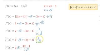 S2  36b  Derivasjon produktregelen [upl. by Adnovay293]