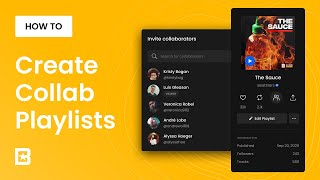 How to Create Collab Playlists [upl. by Heinrich439]