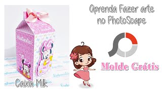 Como fazer caixinhas personalizadas no PhotoScape [upl. by Frolick311]