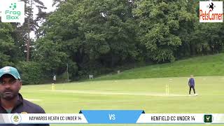 Haywards Heath CC Under 14 v Henfield CC Under 14 [upl. by Ayihsa]