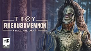 A Total War Saga TROY – Rhesus amp Memnon Gameplay Trailer [upl. by Taite]