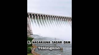 Top 10 Largest Dams in India Largest DamDamsAll About Indiatop10 [upl. by Henrie]