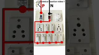 12 module board wiring 2 👍 electrical electrian homeimprovement electrcian homewiring [upl. by Magulac]