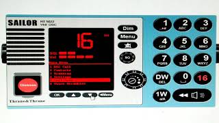 GMDSS CLASSES VHF DSC SELF TEST [upl. by Eidaj]