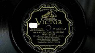 My Blackbirds Are Bluebirds Now by Jean Goldkettes Orchestra 1928 [upl. by Scharff]