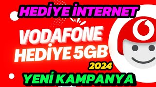 ✅VODAFONE BEDAVA 5GB İNTERNET KAZANMAK VODAFONE BEDAVA İNTERNET KAZANMAK 20242024✅ [upl. by Janicki659]