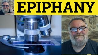 🔵 Epiphany Meaning  Epiphany Examples  Epiphany Definition  Formal English [upl. by Ellertal]