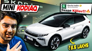 Skoda Kylaq will Have Kodiaq Level Features to Kill Nexon Dominance   Official Launch Details [upl. by Everrs760]