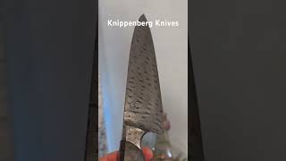 Jeroen Knippenberg Mosaic Damascus Integral Gyuto Not my personal taste but well done [upl. by Barny]