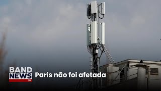 Redes de fibra ótica são alvo de sabotagem na França  BandNews TV [upl. by Anawad]