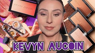 NEW KEVYN AUCOIN MAKEUP UNBOXING  FIRST IMPRESSIONS [upl. by Lyns716]