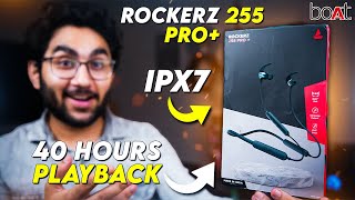 Trending Bluetooth Neckband Earphones Under 1200  boAt Rockerz 255 Pro Plus [upl. by Nnairet]