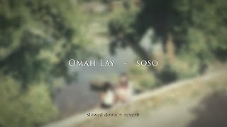 Omah Lay  soso slowed  reverb [upl. by Ilecara]