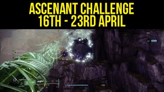 Ascendant Challenge Location  16th to 23rd April Destiny 2 [upl. by Ot]