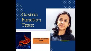 Gastric Function tests [upl. by Abbi]