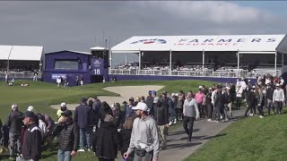 Rain not expected to delay Farmers Open at Torrey Pines [upl. by Gussi]