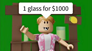 When you open a lemonade stand 😂 meme ROBLOX [upl. by Christine765]