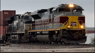 NS 1074 Lackawanna Heritage Unit through Central Ohio on the Sandusky District [upl. by Vaclava282]