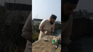 Caustic Soda  Aluminum Foil  Hydrogen Magic 🌪️🔥 Explore the Explosive Reaction 💨🧪 ustaddawood [upl. by Mena]