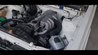 nissan laurel C32 swap engine nissan RD28 auto [upl. by Ahsie]