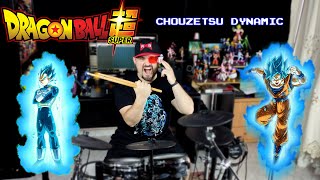 Dragon Ball Super Opening 1 FULL Chouzetsu Dynamic  Drum Cover By Miki Drummer [upl. by Kieryt618]