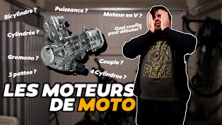 GROMONO  BICYLINDRE  3 PATTES  4 CYLINDRES  TOUT sur les MOTEURS et CYLINDRÉE MOTO  Valootre [upl. by Kimon819]