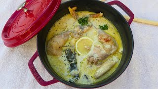 🍗 POULET A LA CREME la Recette facile et Gourmande 💕 [upl. by Kcirdla]