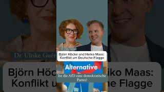 Björn Höcke und Heiko Maas Konflikt um deutsche Flagge [upl. by Onahpets]