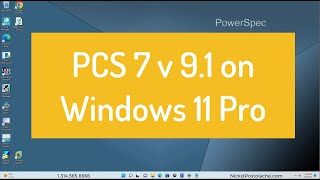 PCS 7 91 on Windows 11 Pro  a quick intro [upl. by Breen]