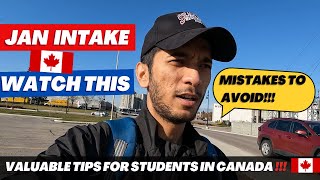 JAN INTAKE WINTER INTAKE TIPS FOR INTERNATIONAL STUDENT  NO JOBS  AVOID THIS INTAKE [upl. by Tonie]