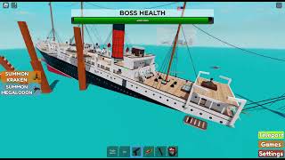 Playing Roblox sinking ship [upl. by Schwartz]