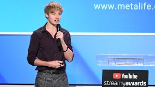 Sam and Colby Talk About Meta Life  Streamys Social Good Awards 2019 [upl. by Erodoeht375]