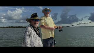 Apalachee Bay fishing cooking and out running a thunderstorm [upl. by Zanahs833]