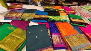 ✨💥Diwali sarees wedding collection pure silks 5 to 50 offer  fancy sarees starting 550₹ … [upl. by Aidul]