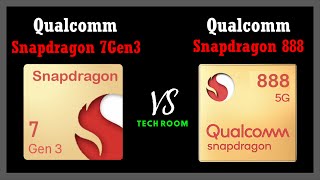 Snapdragon 888 VS Snapdragon 7 Gen 3  Which is best⚡ Snapdragon 7 Gen 3 Vs Snapdragon 888 [upl. by Gasparo]