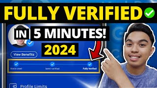 PAANO MAGFULLY VERIFY NG GCASH ACCOUNT HOW TO FULLY VERIFY GCASH ACCOUNT 2024 l GCASH VERIFICATION [upl. by Okia174]