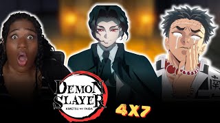 Coldest Entrance Ever  Demon Slayer 4x7 Reaction [upl. by Ainahtan42]