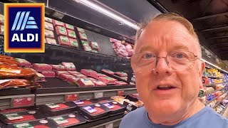 Carnivore Diet on a Budget  July ALDI Grocery Haul [upl. by Enisamoht]