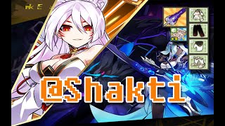 Elsword NAAra Shakti 123 Dark Elves Outpost Post 2021rework [upl. by Anilad653]