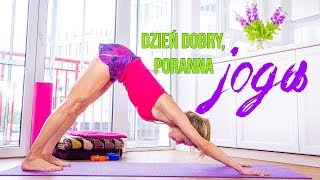 Poranna joga na Dzień dobry 💛 Rozciąganie dla każdego 🧘🏻‍♀️🧘🏻‍♂️  Ola Żelazo [upl. by Wester]