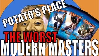 THE WORST MODERN MASTERS PACKS IN HISTORY MASTERPIECE  Potatos Place [upl. by Crary938]