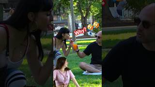 What she doing 🤣🤣🤣 prankvideo funnyprank comedy viralvideo [upl. by Rollet]