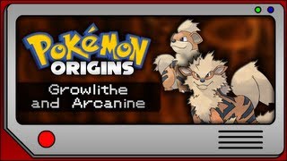 Pokemon Origins  Growlithe and Arcanine [upl. by Dickie]