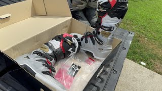 First ever set of Alpinestars Tech 7’s unboxing [upl. by Bronny]