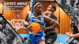 Hafeez Abdul Midseason Highlights 2324  NBL Div 1 UK Lowkeyhoops [upl. by Stultz]