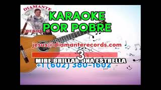 POR POBRE KARAOKE Por Ray Lira [upl. by Assenar]