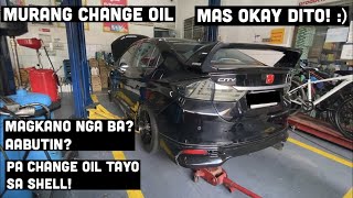 SAAN MAGANDA MAG PA CHANGE OIL  SHELL OR CASA [upl. by Attiuqehs]