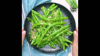 Easy Din Tai Fung Green Beans Recipe [upl. by Ezana]