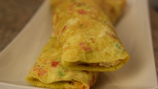 ROLLO DE OMELETTE Omelette Roll Recetas Faciles Paso a Paso [upl. by Yllet584]