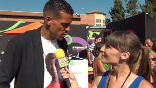 Matt Barnes  Kids Choice Sports Awards  AfterBuzz TV Interview [upl. by Aniger]